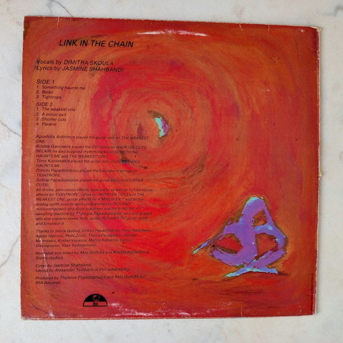 Thymios Papadopoulos Link in the chain vinyl used, pop