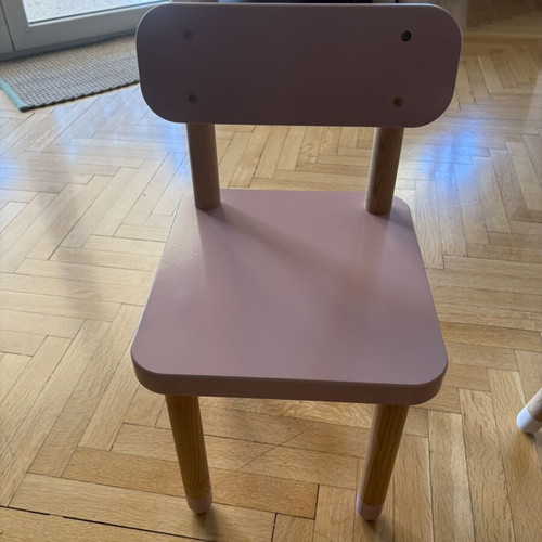 Flexa Dots table, chair and stool set used
