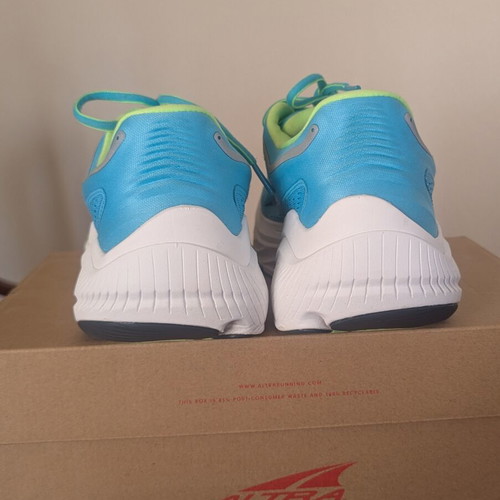 Altra VIA Olympus men's running shoes size 42, turquoise and white