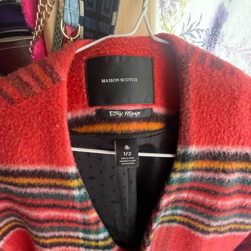 Maison Scotch outerwear used orange size M