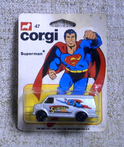 CORGI JUNIORS SUPERMAN US VAN 1978 DC COMICS Made in UK ΚΑΙΝΟΥΡΓΙΟ