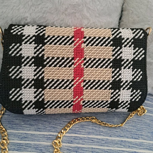 Handmade crossbody bag new with rare design and embroidery