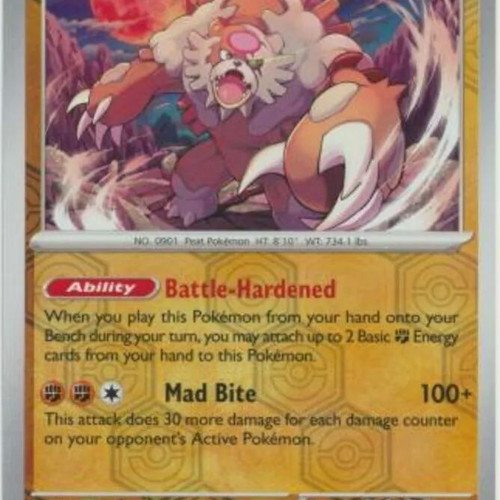 Bloodmoon Ursaluna collectible Pokemon card new