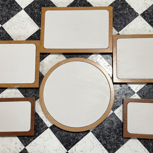 Display stand set of 6 pieces like new