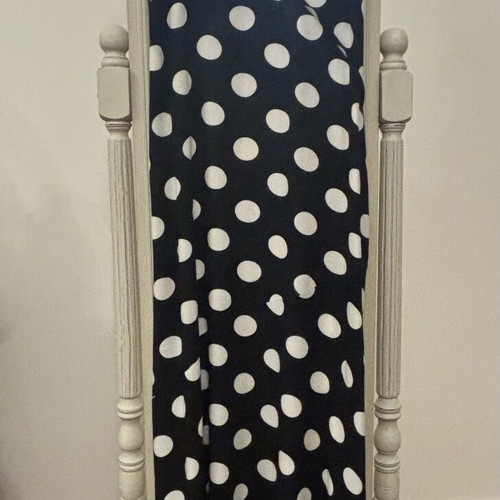 Sfera polka dot dress like new, size M, black and white