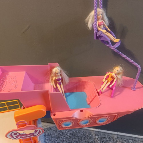 Polly Pocket So Hip Cruise Ship Mattel J1680 vintage, used