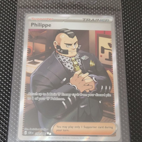 Philippe CRI 110 Pokémon card like new