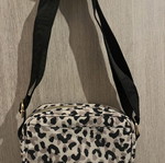Barbour crossbody bag, leopard print
