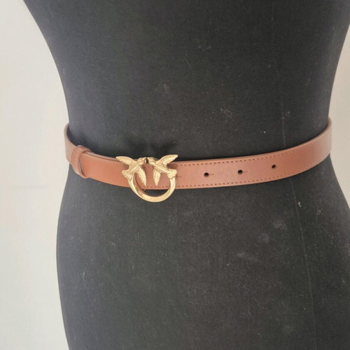 Pinko belt tan like new, size 75