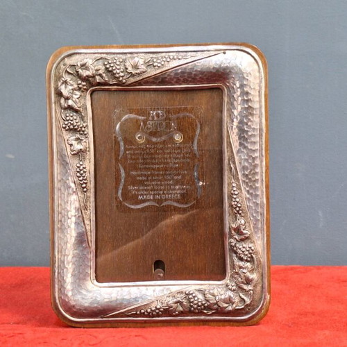 Astron silver frame like new, 950 silver and wood