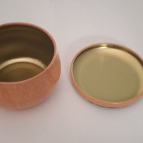 Container for tealight or scented candles with Indian deity design new