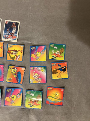 Πακέτο αυτοκόλλητα Kellogs Folie Looney Toons Kinder μεταχειρισμένα