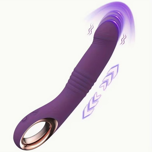 Vibrator with 20 functions, purple