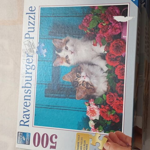Puzzle set like new, 2x1000 pieces and 4x500 pieces