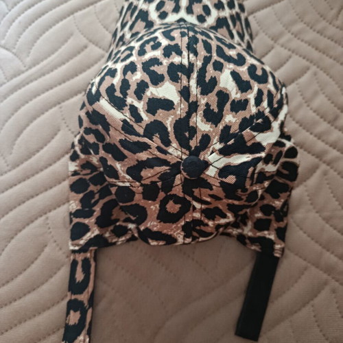 Leopard Print Hat new, one size