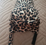 Leopard Print Hat new, one size