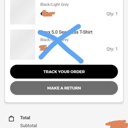 Gymshark Onyx 5.0 T-shirt brand new, size M, black-gray