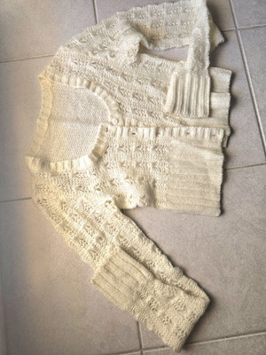 Woolen bolero used, women's size M
