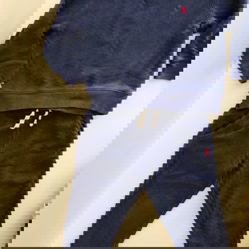 Σετ μακρυμάνικη μπλούζα και φόρμα Polo Ralph Lauren βαμβακερά, σαν καινούργια