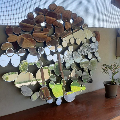 Wall mirror decoration 110×130 cm