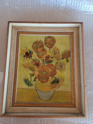 Копие на Слънчогледи Van Gogh употребявано, номерирано