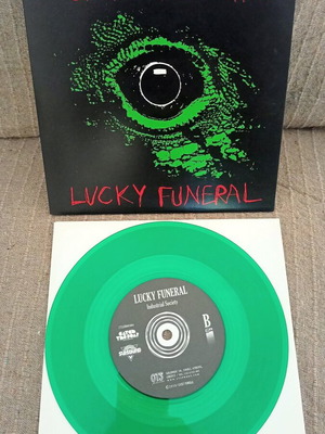 Lucky Funeral The Orange Man Theory split single like new, metal
