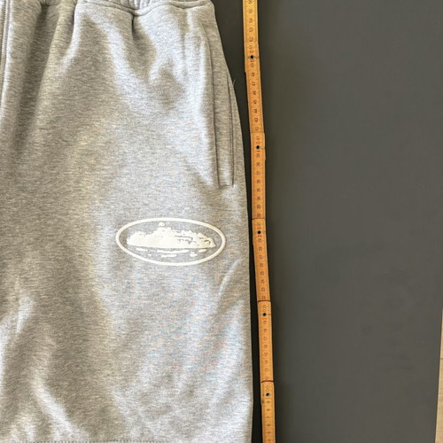 Corteiz Grey Fleece Shorts Large like new