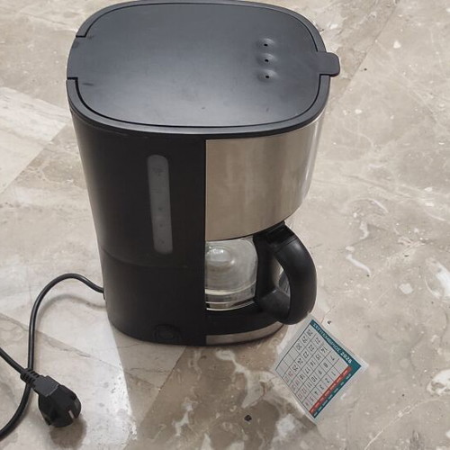 Vicko Filter Coffee Maker like new, stainless steel design