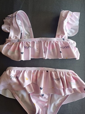 Girls' swimsuit Alouette size 98 cm like new, pink