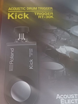 Acoustic Drum Trigger Roland RT30K new
