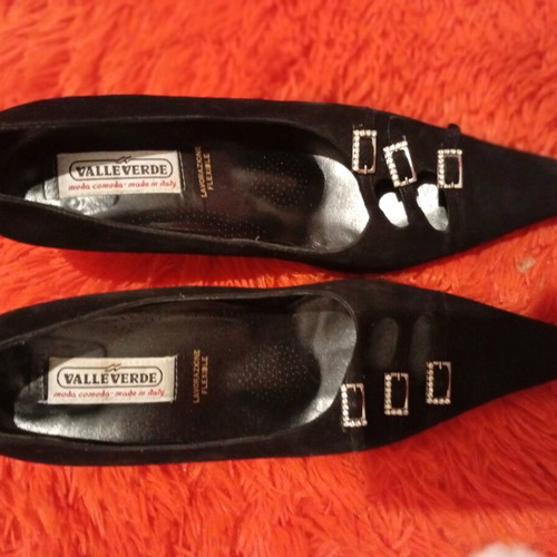 Valle Verde anatomical leather pumps like new, castor leather