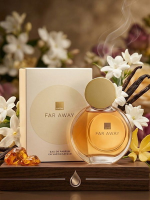 Avon Far Away Eau de Parfum 50ml new, authentic oriental floral fragrance