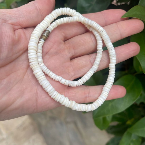 Vintage choker necklace made of bone, length 40 cm, like new