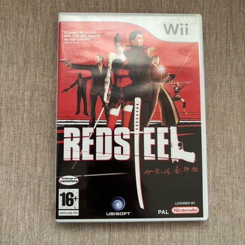 Redsteel Nintendo Wii PAL used complete