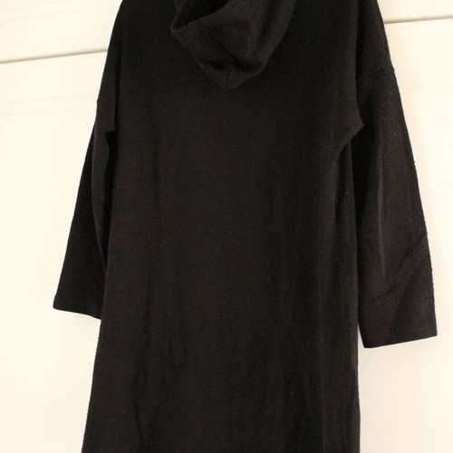Knitted sweater used, black, sizes M and L