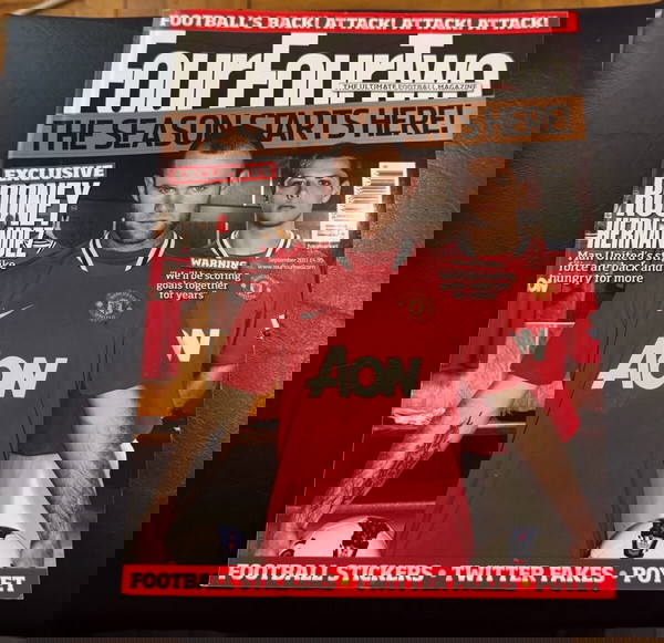 Περιοδικό FourFourTwo - September 2011 - Rooney, Manchester United Cover