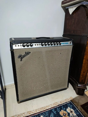 Fender Super Reverb Silverface Vintage tube amplifier used, made in USA