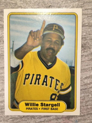 1982 Fleer Willie Stargell Baseball Card like new