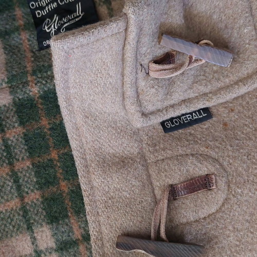 Montgomery Gloverall wool coat used for 8 years camel color
