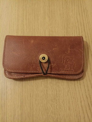 Tfar leather tobacco case like new