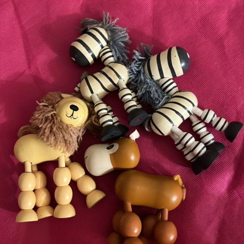 Wooden figure like new