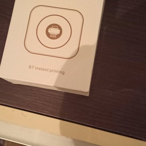 Mini printer new, portable for black and white photos