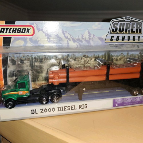 Matchbox Super Convoy DL 2000 Diesel Rig truck new