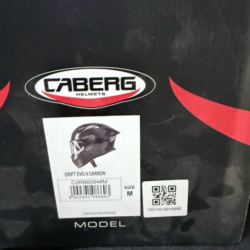 Caberg Drift Evo II Carbon Helmet size M new