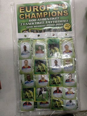 Metal Football Tags new and very rare