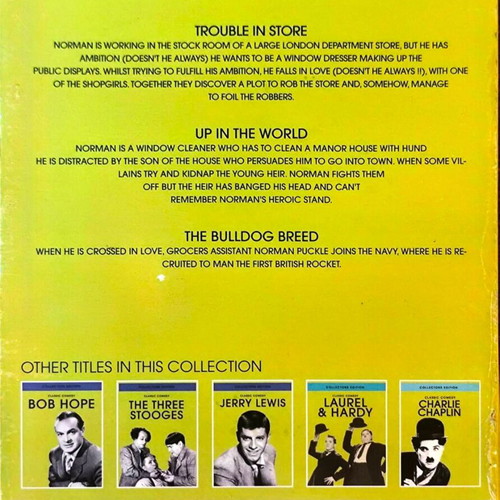 Norman Wisdom DVD comedies used