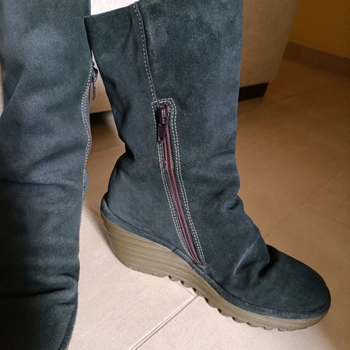 Fly London boots like new, size 37, blue