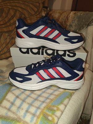 Adidas Eclyptix 2000 new athletic shoes, size 42, white multicolor