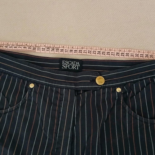 Escada Sport striped bermuda culottes like new, cotton