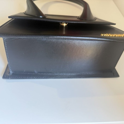 Jacquemus black structured handbag